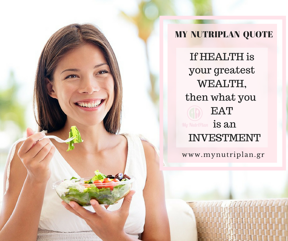 IF HEALTH IS YOUR GREATEST WEALTH
